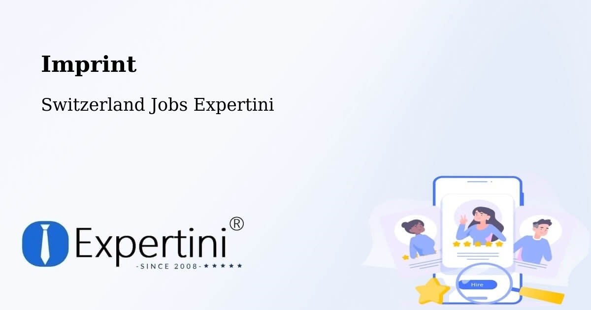 Imprint - Switzerland Jobs Expertini